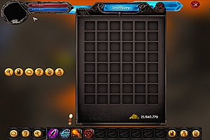 欧美暗黑风格游戏背包界面GUI素材 PSD分层源文件下载