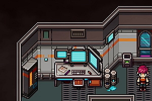 一组科技科幻风格RPG游戏房间地图素材包