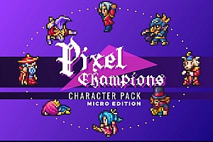8个独特适用于RPGMaker MV像素游戏角色包
