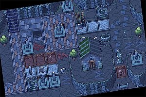 RPG Maker VX Ace暗黑系游戏森林墓地场景素材