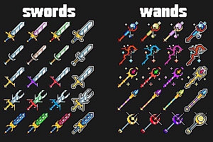 32*32像素武器图标素材剑斧头装备ico图片