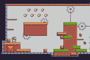 横版像素冒险闯关类游戏素材包